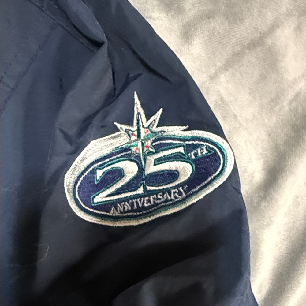 Mariners 25th Anniversary Pullover Windbreaker - image 2